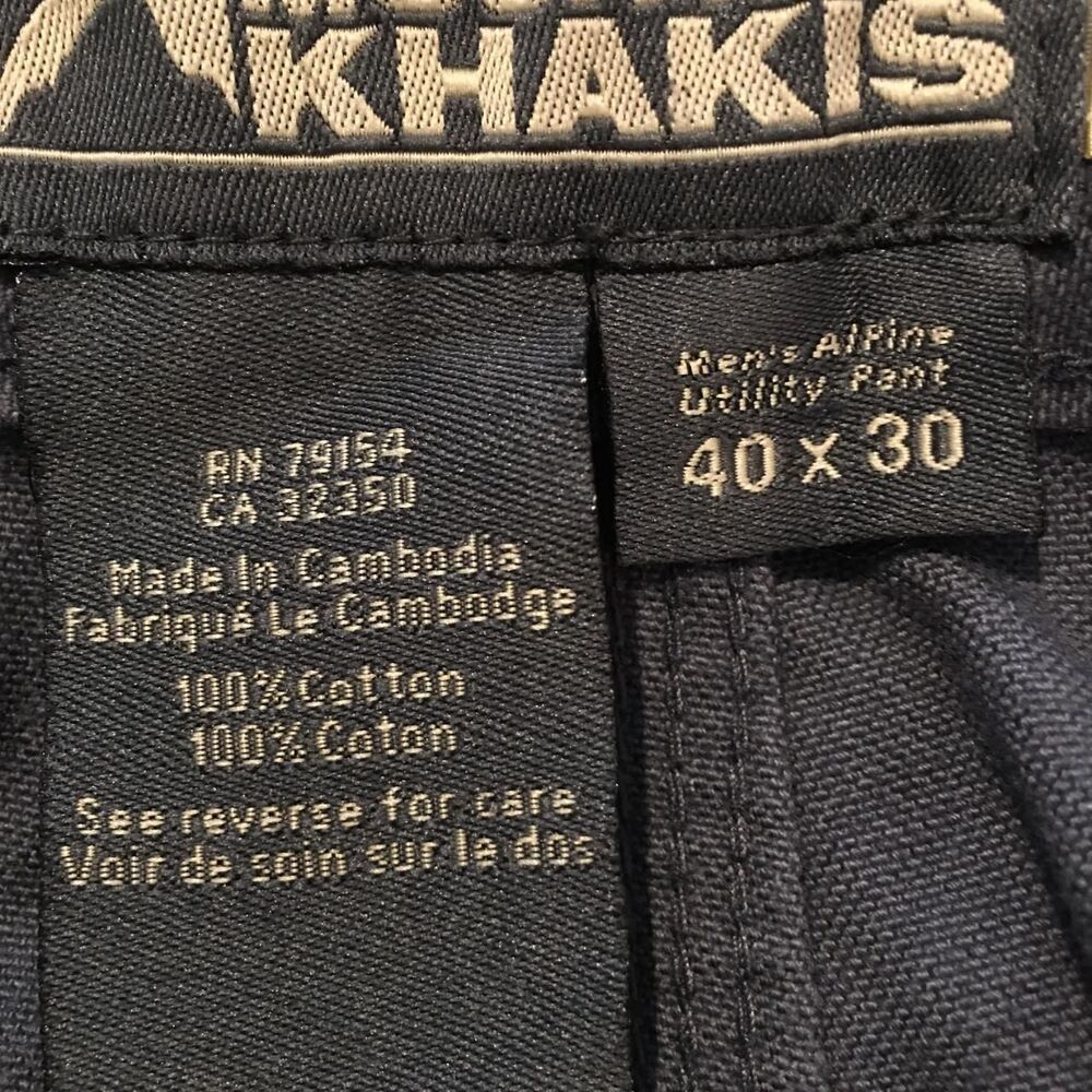 Mountain Khakis Blue Utility Pants - Picture 3 of 4